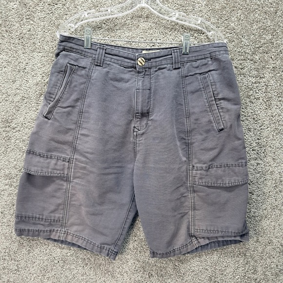 Jachs Ny Other - Jachs NY Mens Cargo Shorts Charcoal Grey Size 34 Cotton Utility Workwear‎ Shorts